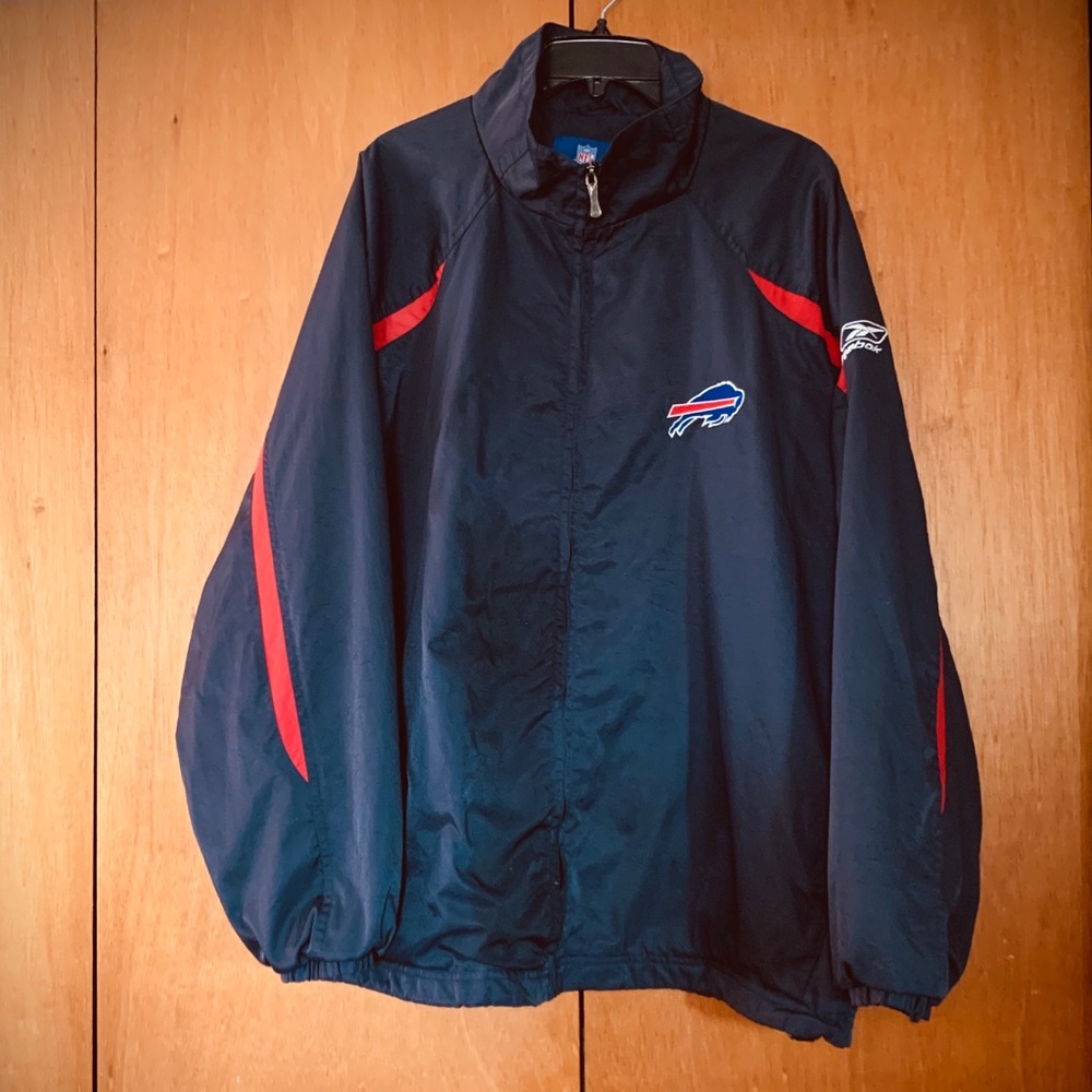Mens NFL Reebok Buffalo Bills Light Jacket XL